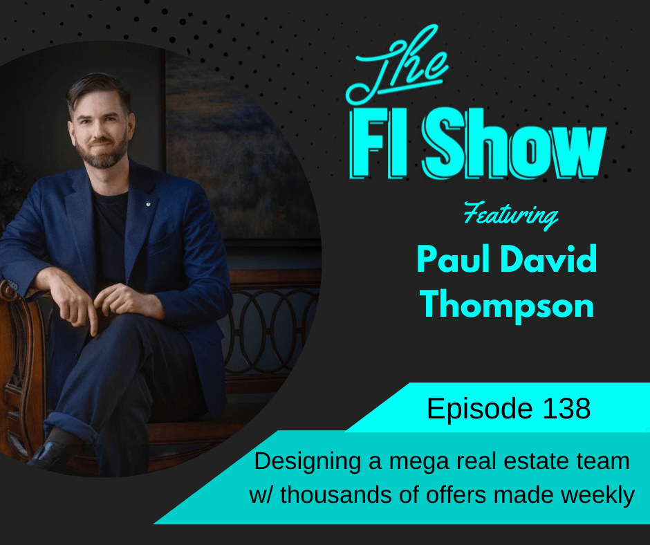 Real Estate as a Business & Sourcing Deals Paul David Thompson The