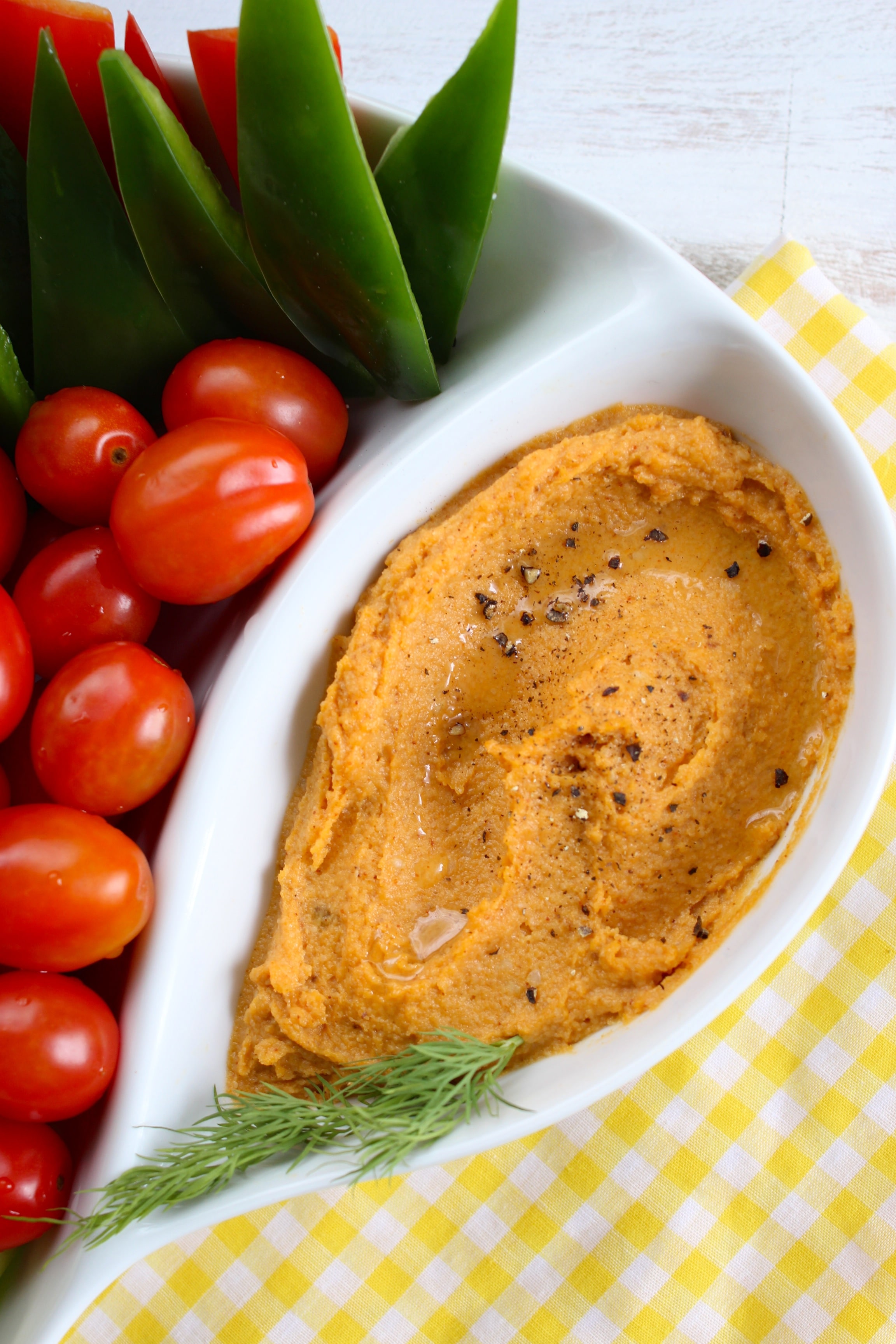 Chipotle Sweet Potato Hummus The Fitchen