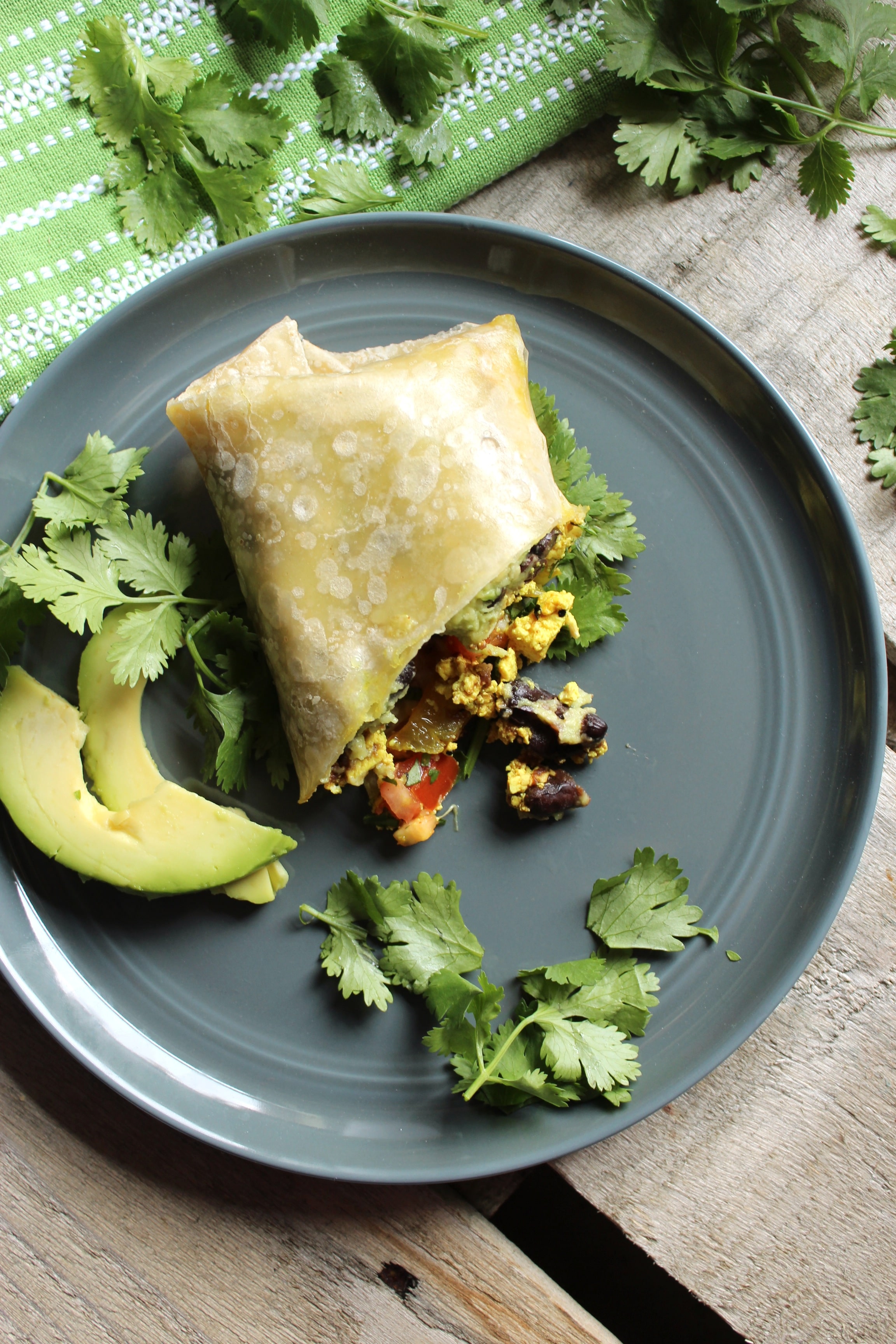 Healthy Tofu Breakfast Burritos The Fitchen