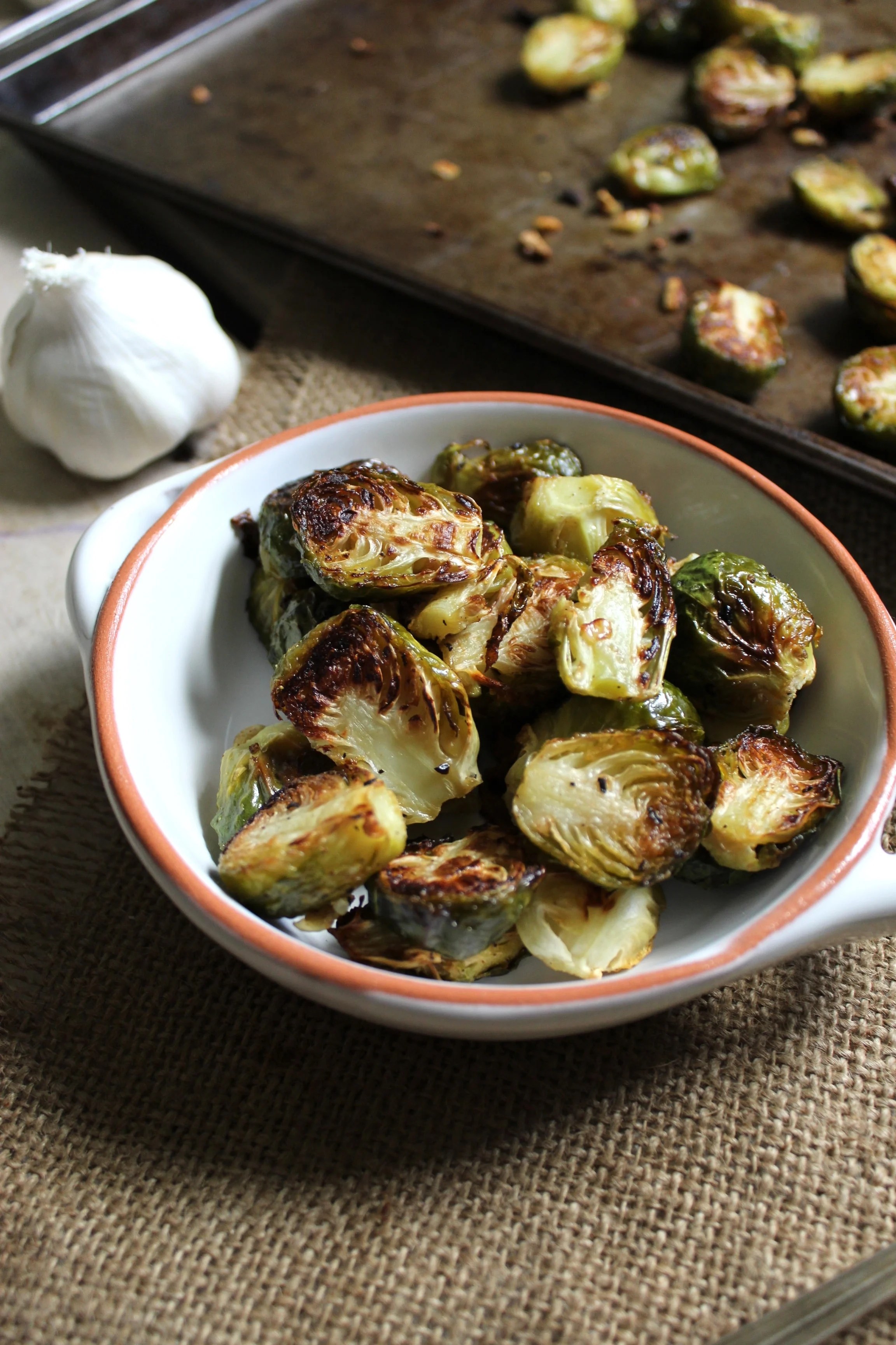 Oven Roasted Brussels Sprouts The Fitchen