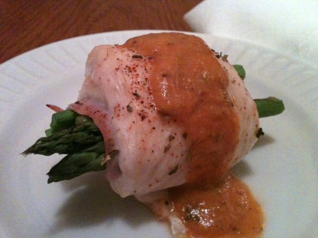Chicken Roulade with Creamy Tomato Sauce • The Fit Cookie