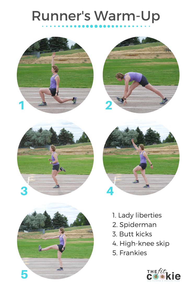 Get ready to run! Runner's Warm Up (with Video) • The Fit Cookie