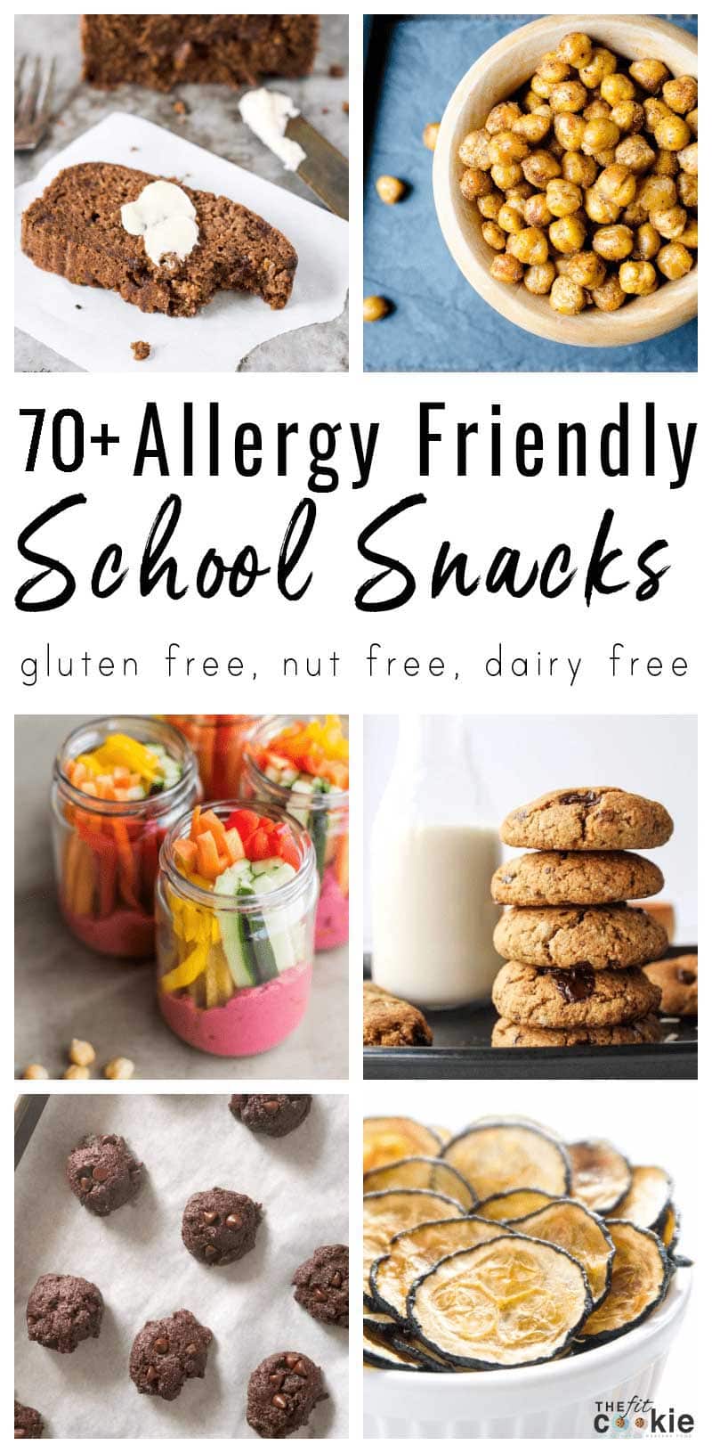 70+ Gluten Free Dairy Free School Snack Recipes • The Fit Cookie