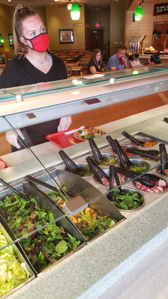 Favorite Soup and Salad Bar DineIn Service during COVID