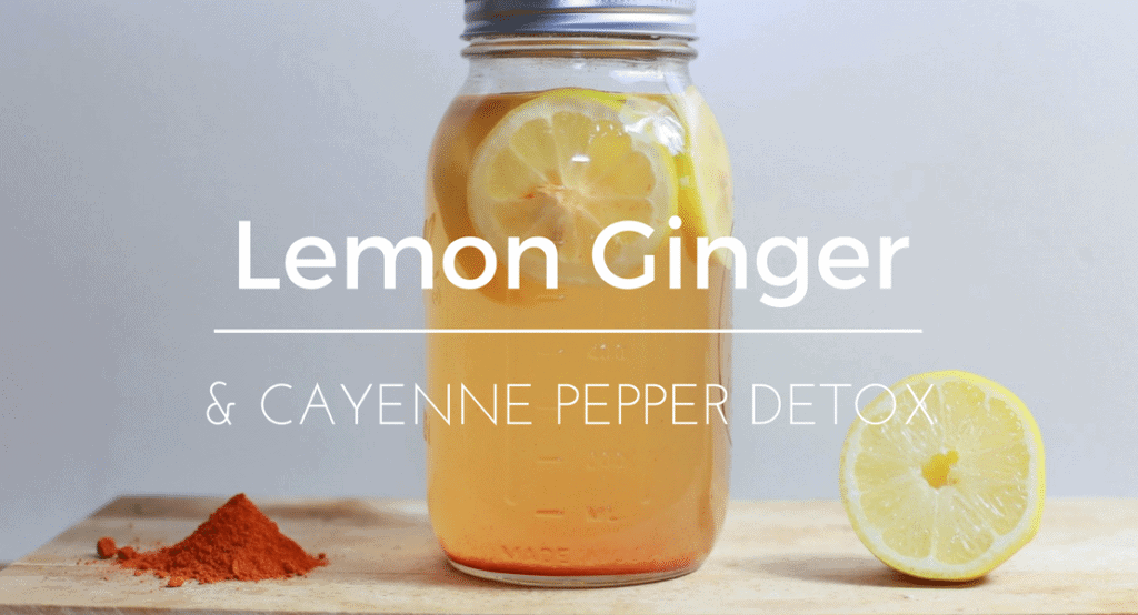 Lemon Ginger Cayenne Pepper & Turmeric Water Recipe The Fit Habit