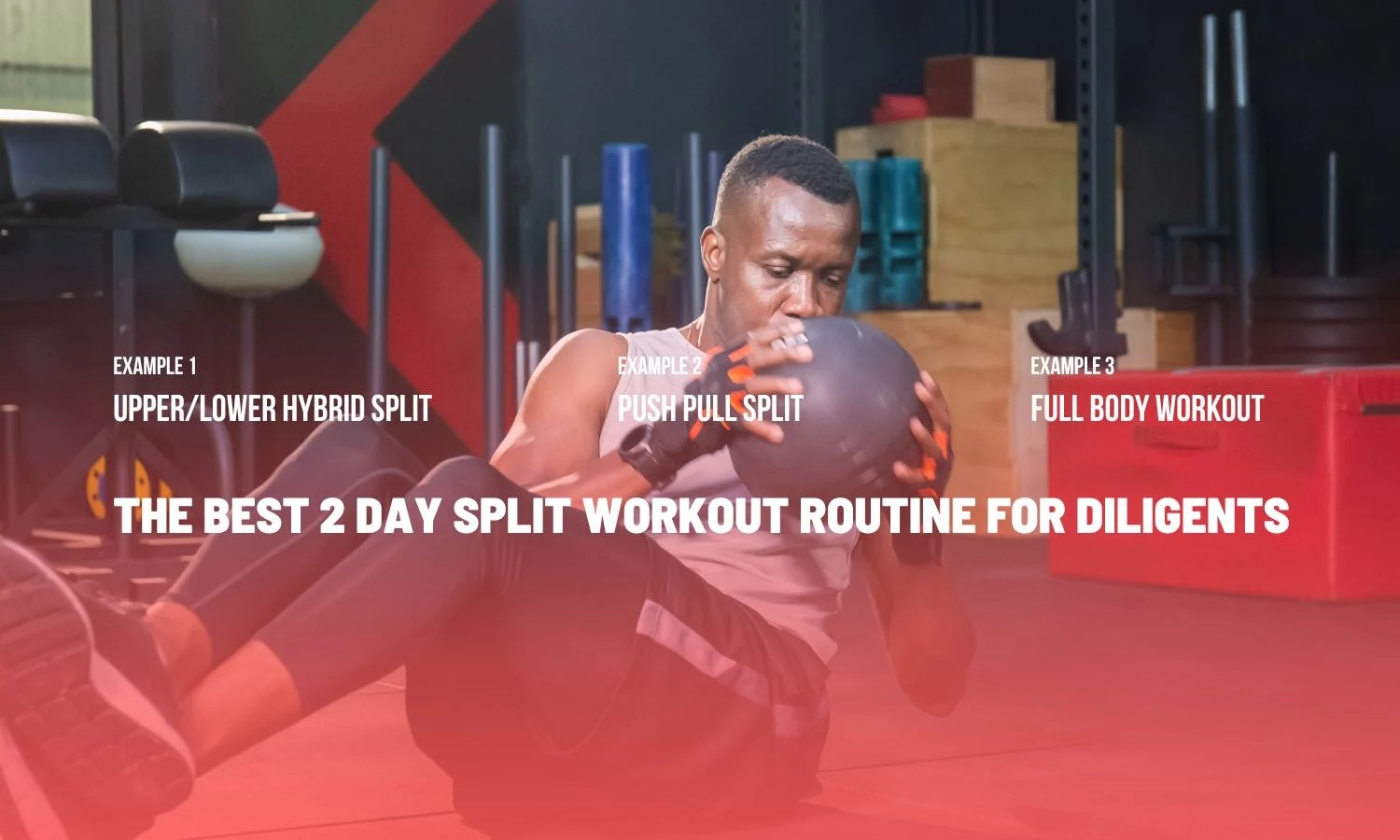 2 Day Workout Split for Busy People (Download PDF)
