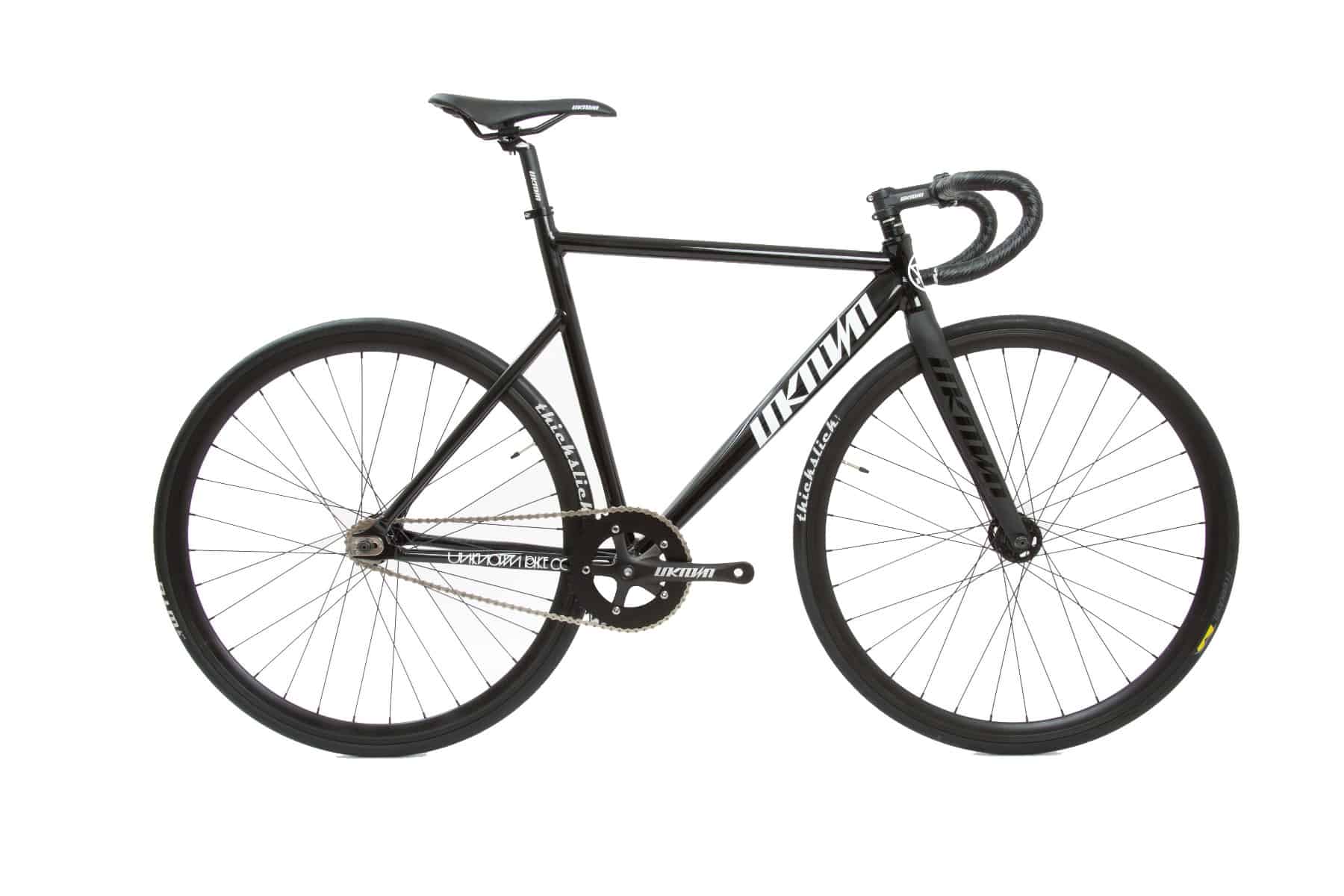 Unknown Bikes Fixed Gear Fahrrad PS1 Schwarz schärfster Preis bei