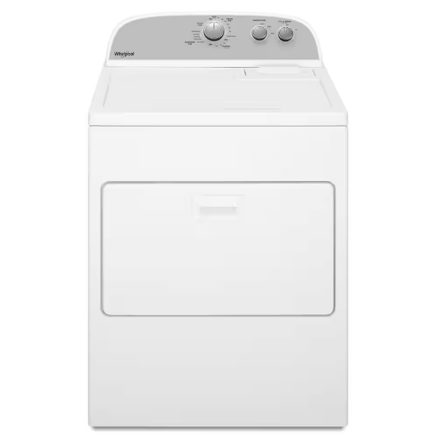 Whirlpool 7.0 cu. ft. White Gas Vented Dryer The Fixture Place 561