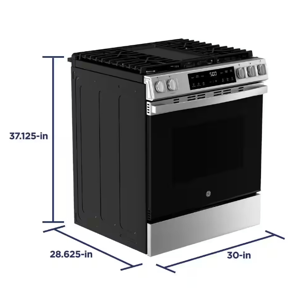 GE 30 in. 5Burners SlideIn Gas Range The Fixture Place 561 888 0687