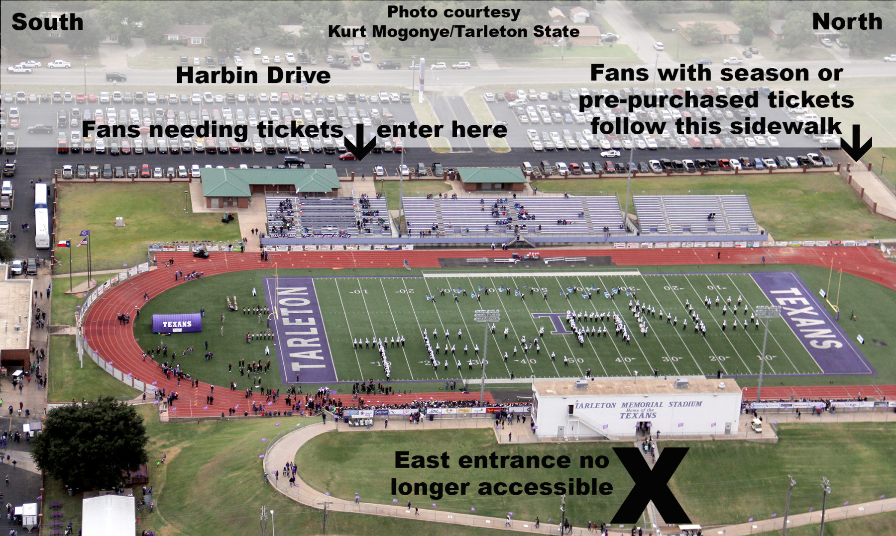 FOOTBALL FANS SISD announces plans for parking, stadium entry The