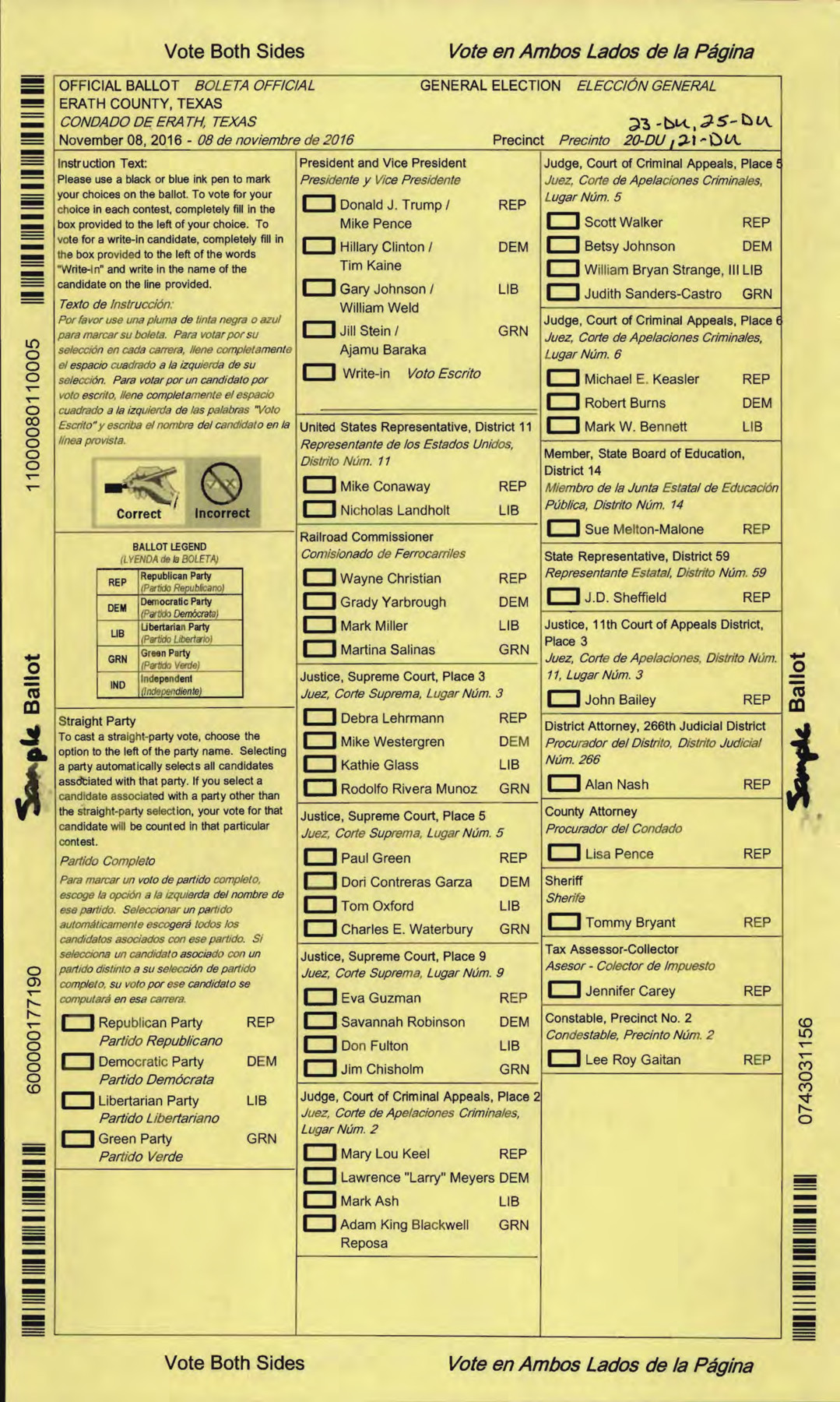 2016_nov_sample_ballots_for_general_election11 The Flash Today Erath