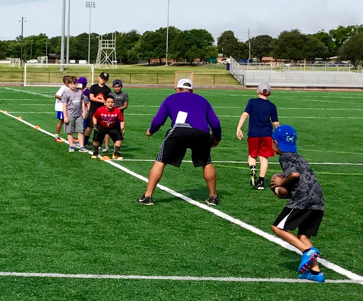 Tarleton FB camp 07 The Flash Today Erath County