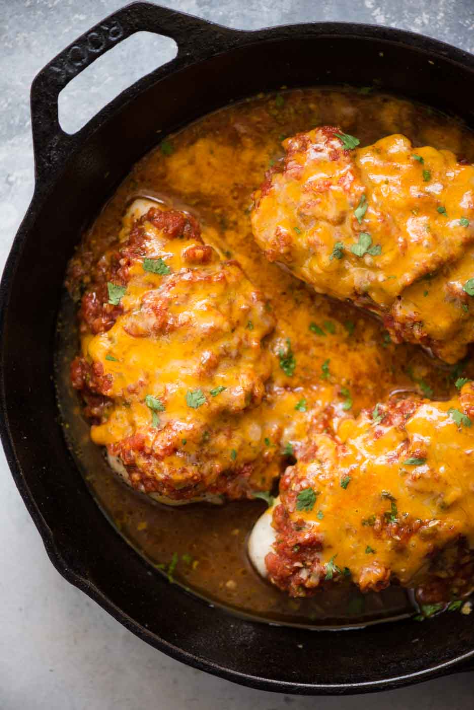 Baked Salsa Chicken Recipe The Flavours of Kitchen