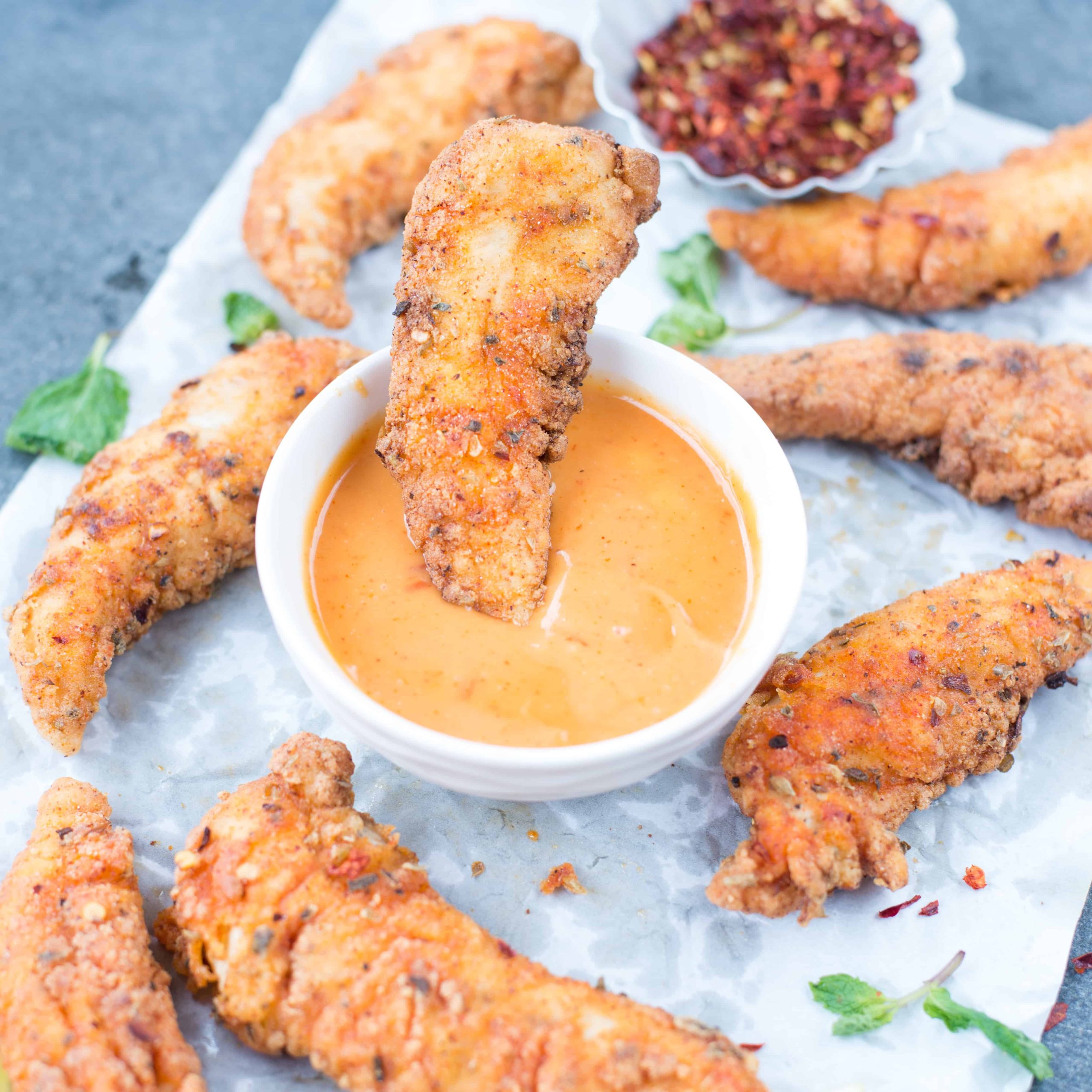 Crispy Fried Chicken Tenders The flavours of kitchen