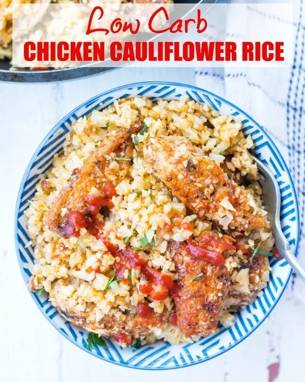 LOW CARB CHICKEN CAULIFLOWER RICE The flavours of kitchen