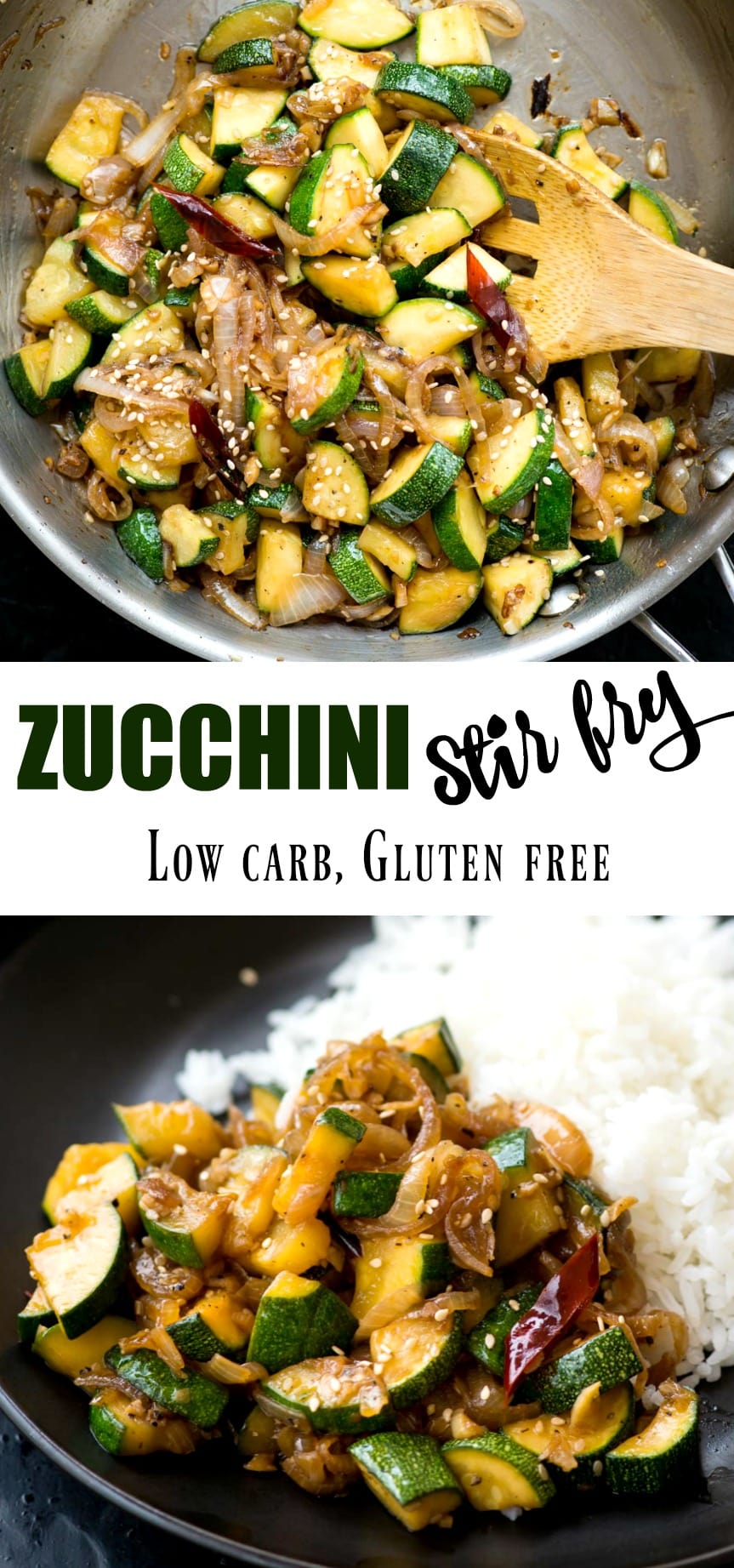 Zucchini Stir Fry The flavours of kitchen