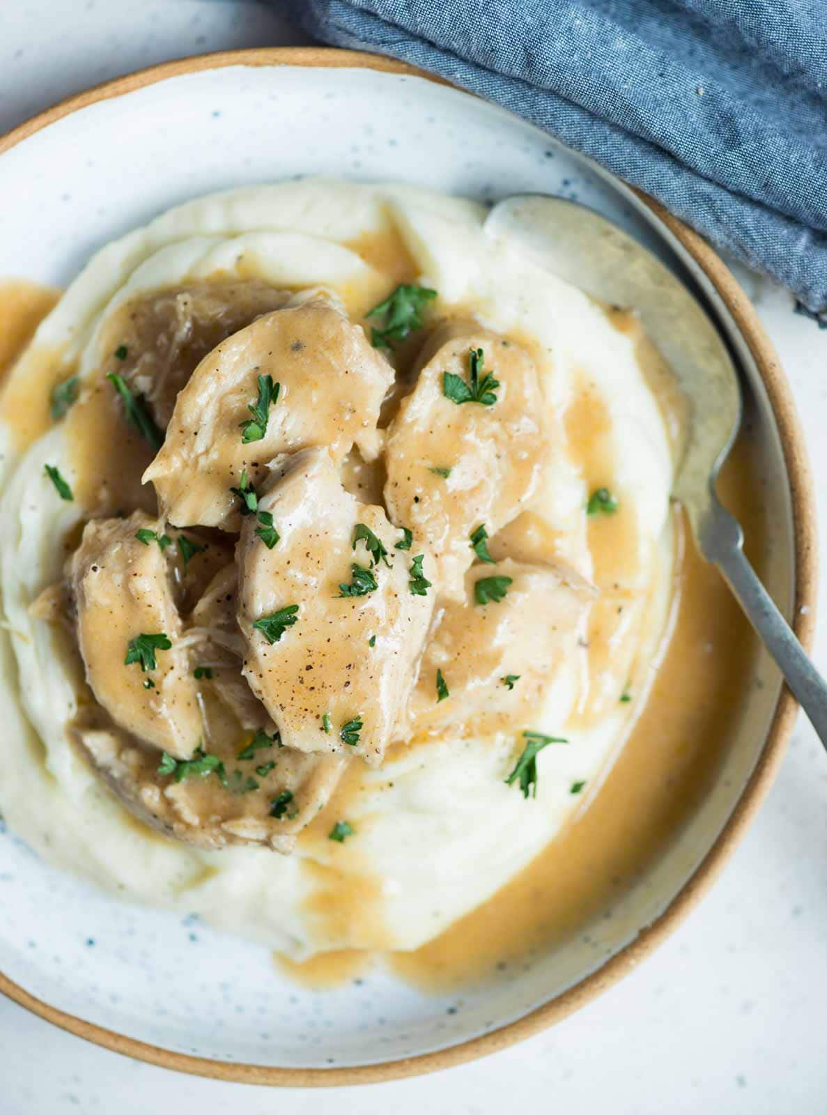 Instant Pot Chicken and Gravy The flavours of kitchen