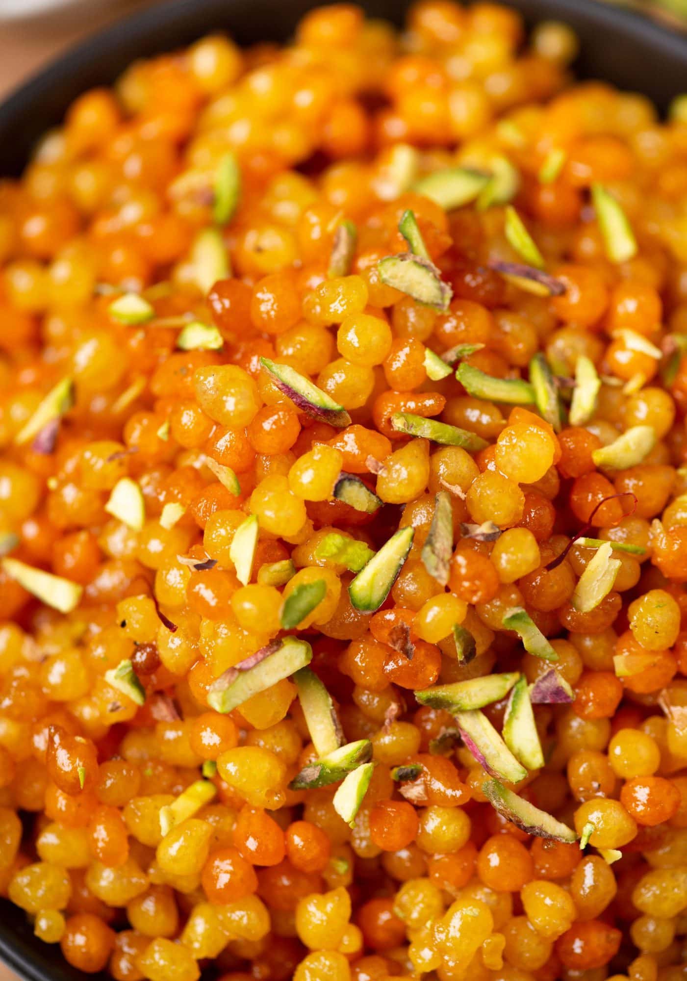 Sweet Boondi (Meethi Boondi) The flavours of kitchen