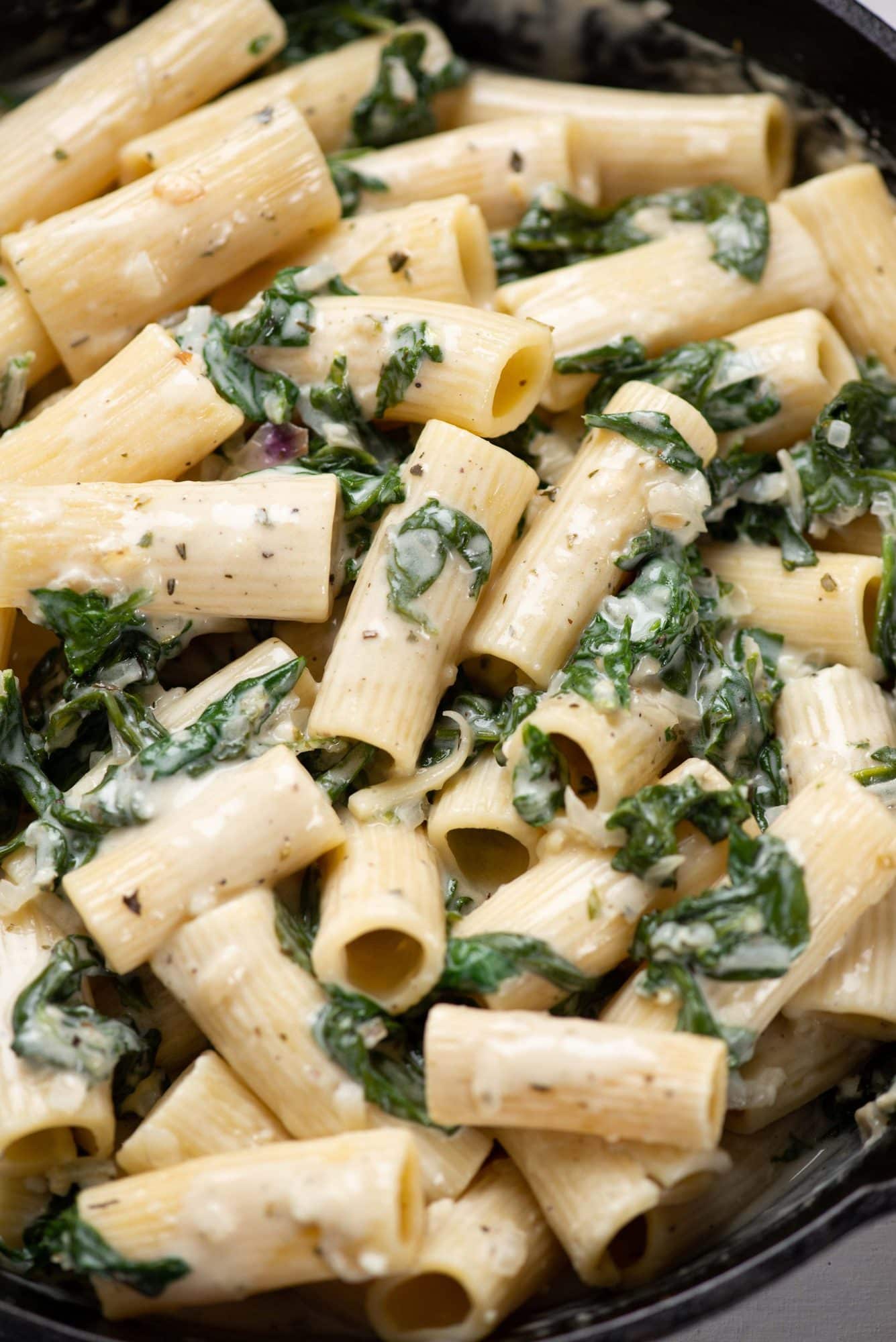 Creamy Spinach Pasta The flavours of kitchen