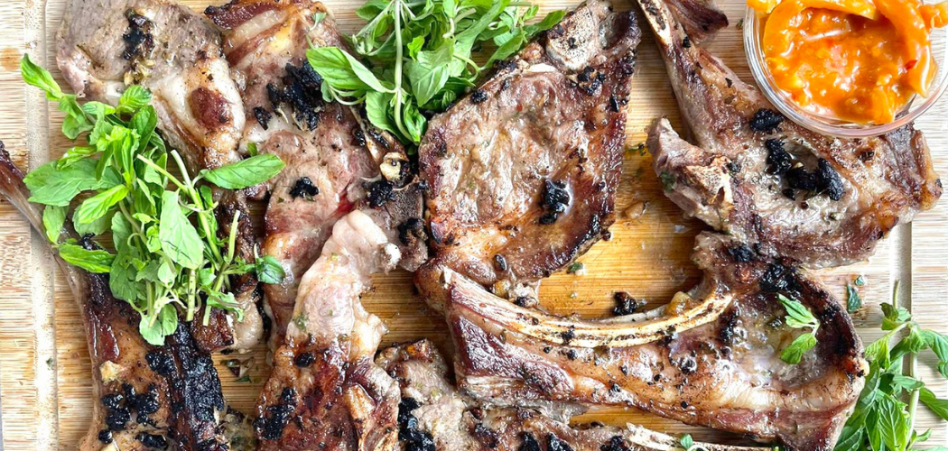 Lamb Chops with Mint, Garlic and Lemon Marinade The Flexible Chef