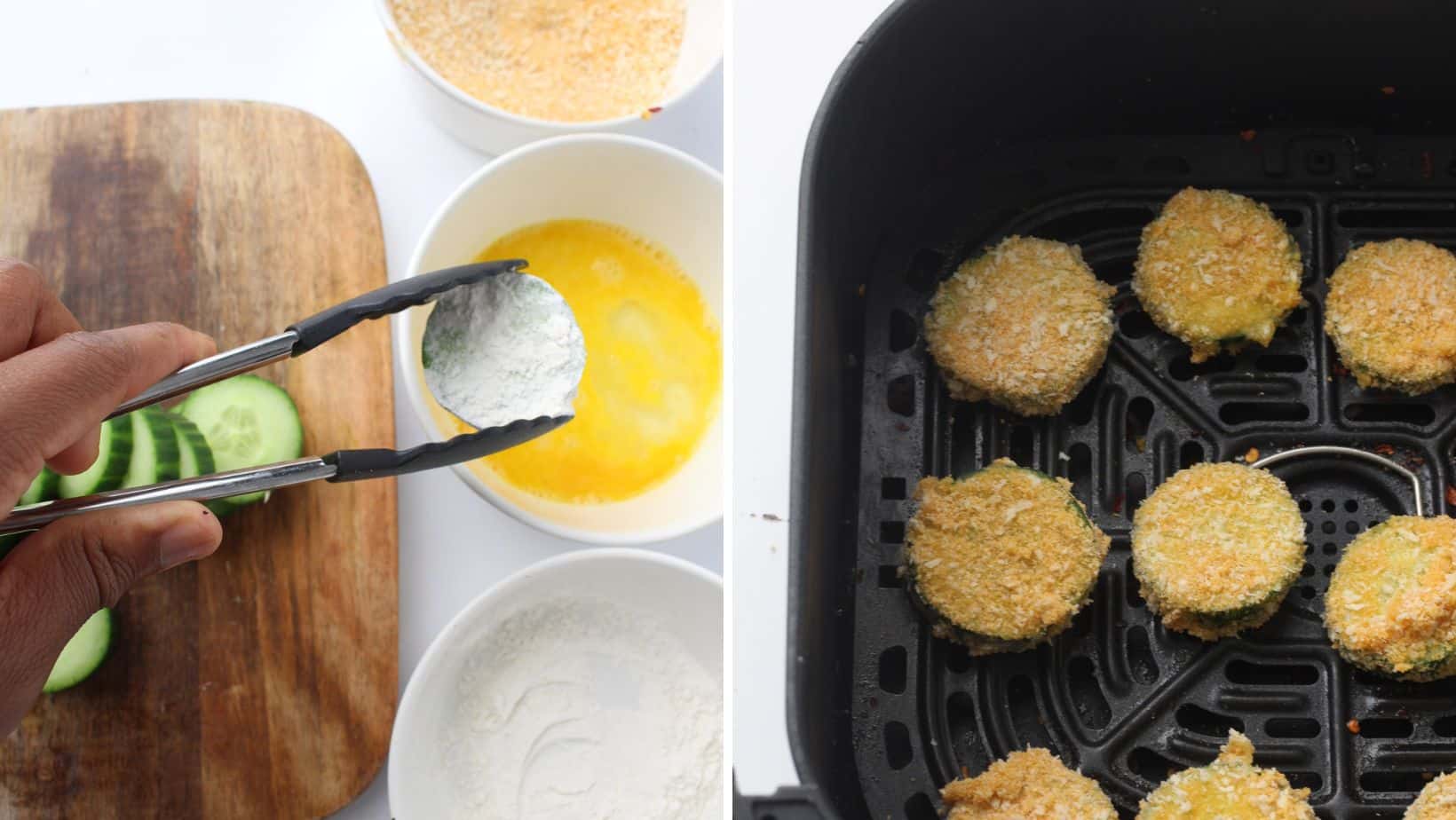 Air Fried Cucumbers The Flexible Fridge