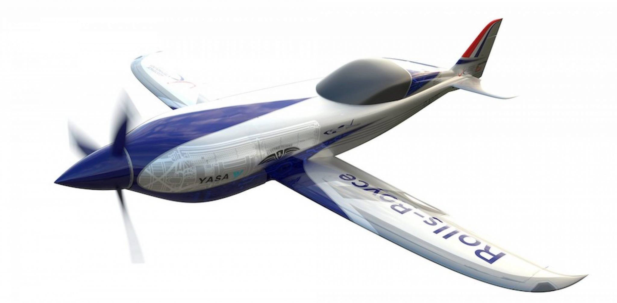 RollsRoyce presented electric airplane for speed record