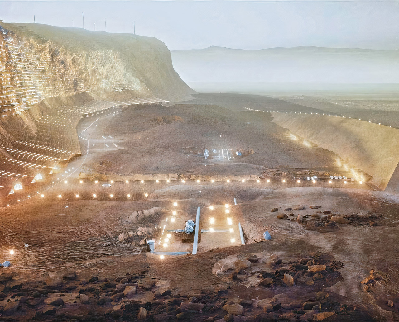First Look at Nüwa, a Sustainable OffWorld City on Mars The Flighter