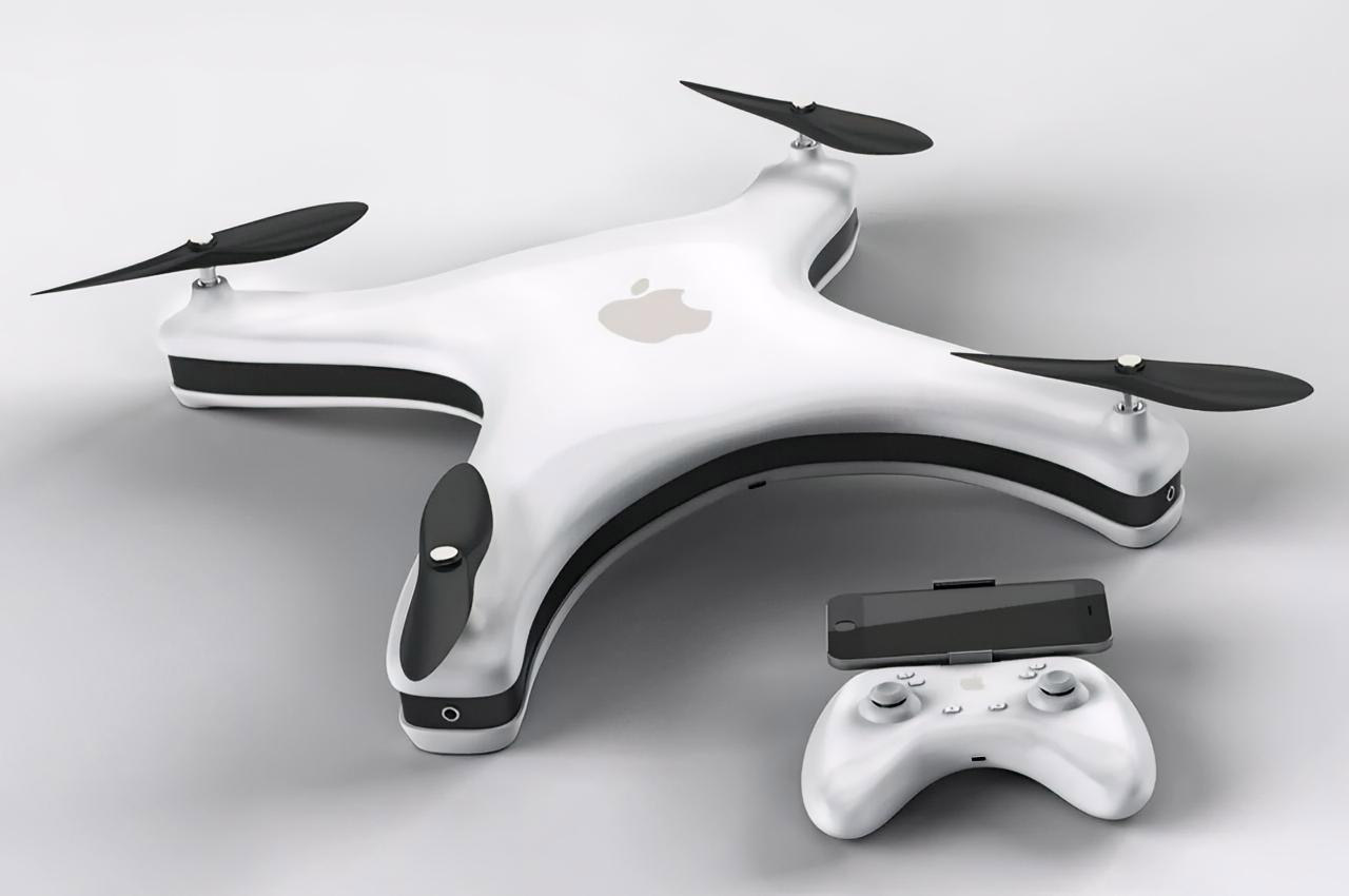 What an iPhoneControlled Apple Drone Could Look Like The Flighter