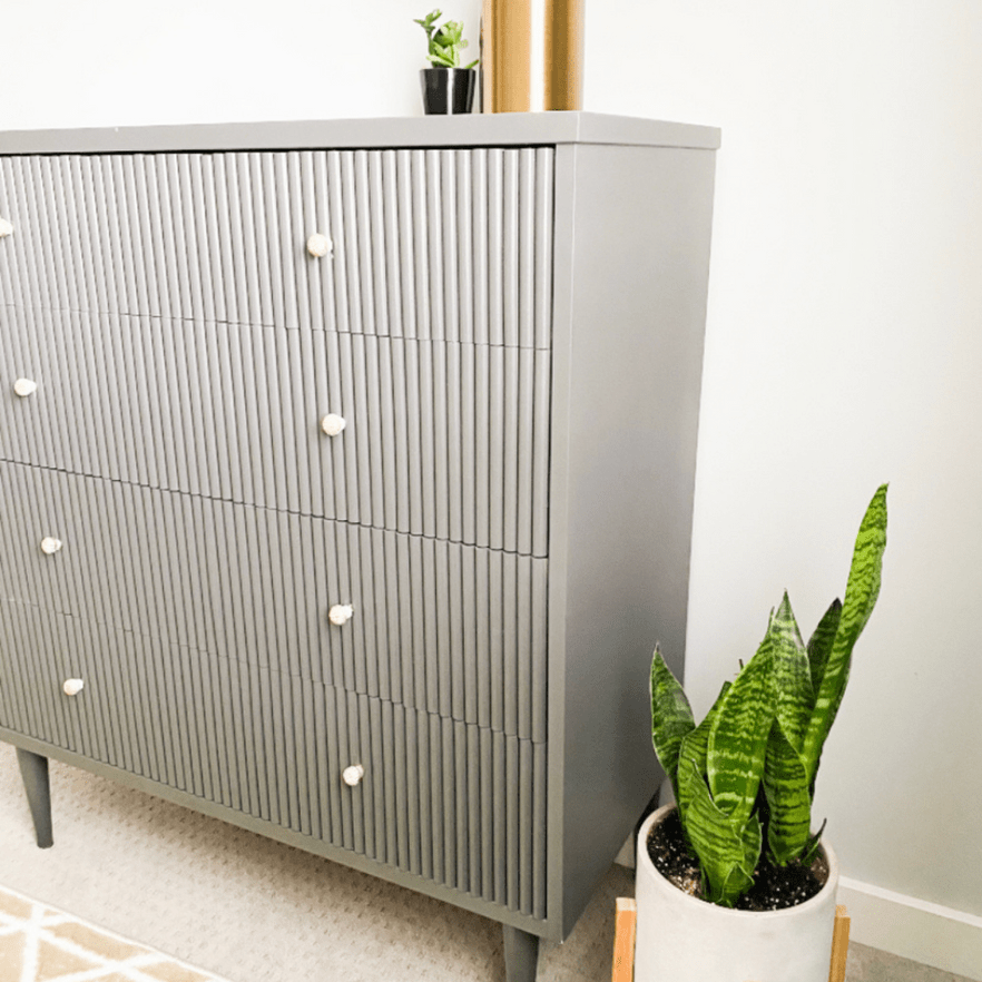 Fluted Dresser DIY The Flip Hubb