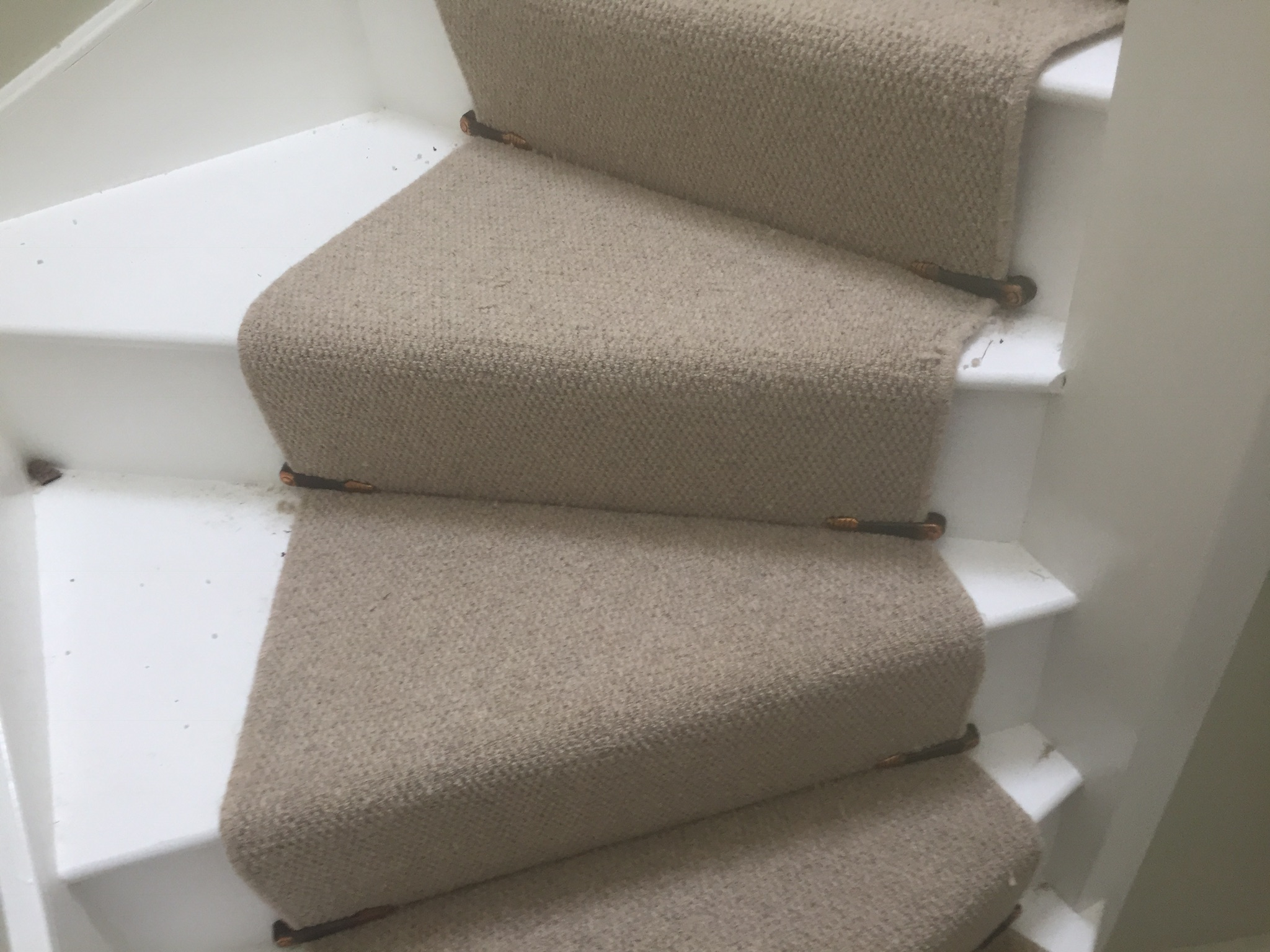 Runner with stair clips • Flooring Studio