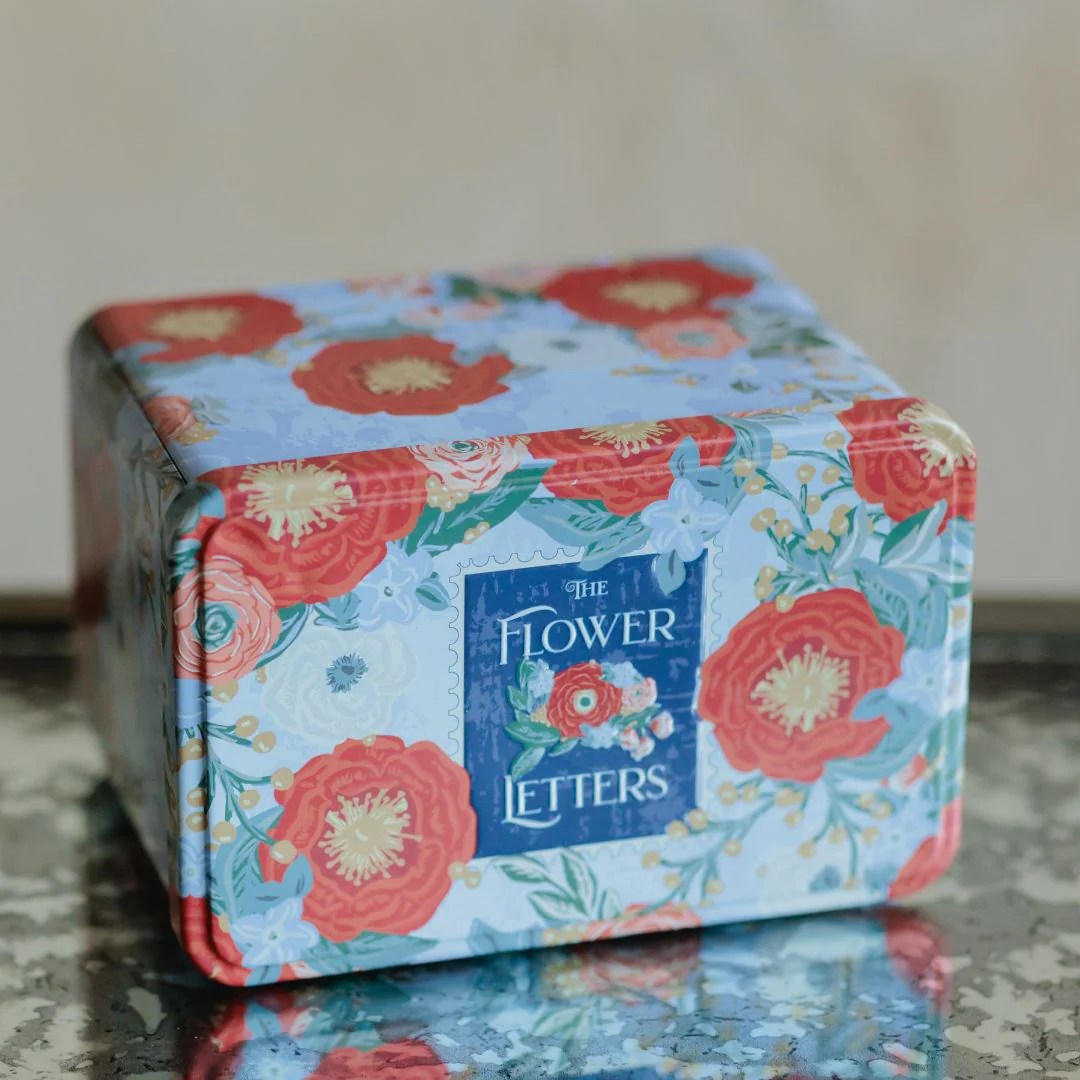 Snail Mail Letter Subscription Audrey Rose Collection Tin The
