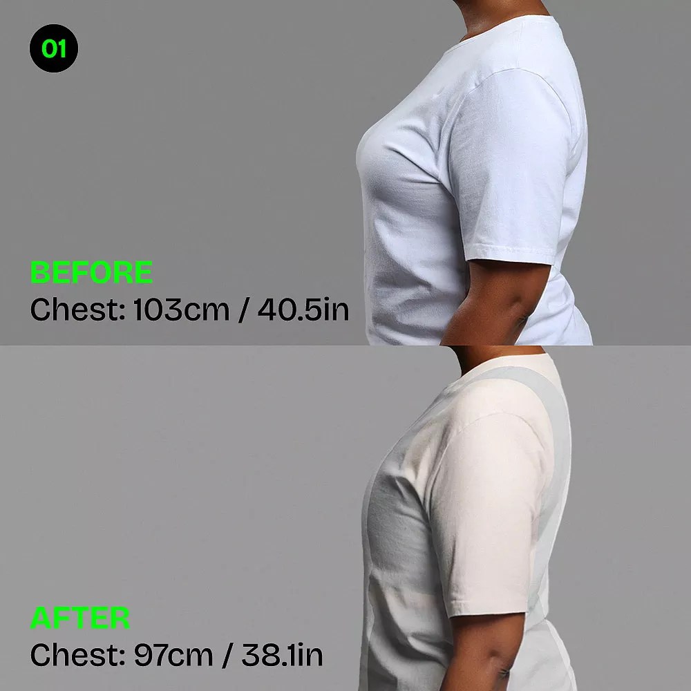 Chest Binder Half Instant Flat Binder Bra TheFluxion