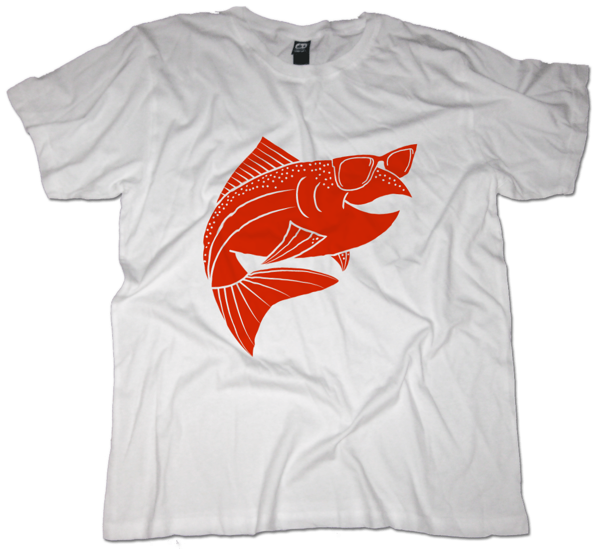 Red Logo Shirt Fly Fishing TShirts and Cool Fly Fishing Apparel from The Fly Trout
