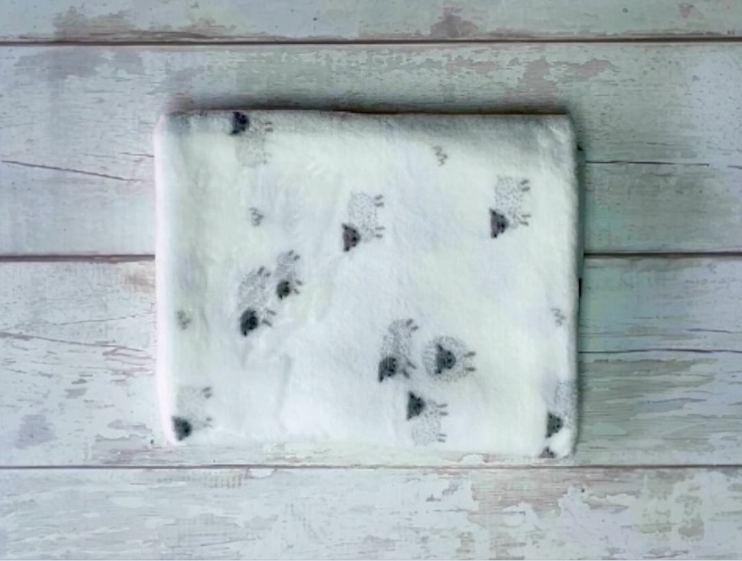 How to Fold a blanket 2 The Folding Lady