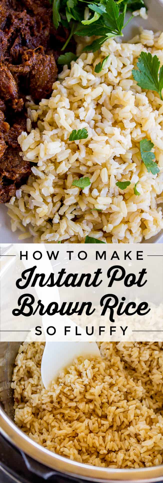 How to Make Instant Pot Brown Rice The Food Charlatan