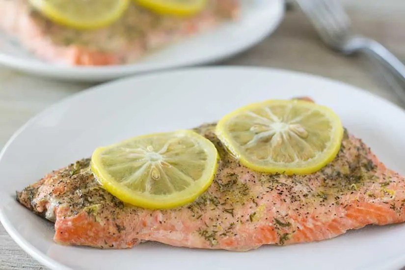 Instant Pot Salmon with Lemon, Pepper and Dill The Foodie Eats