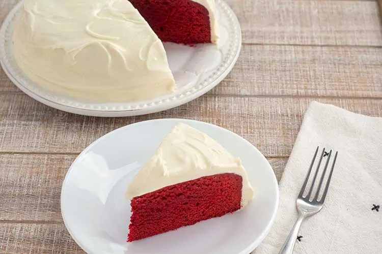 Instant Pot Red Velvet Cake w/ Kahlua & Bailey's Cream Cheese Frosting