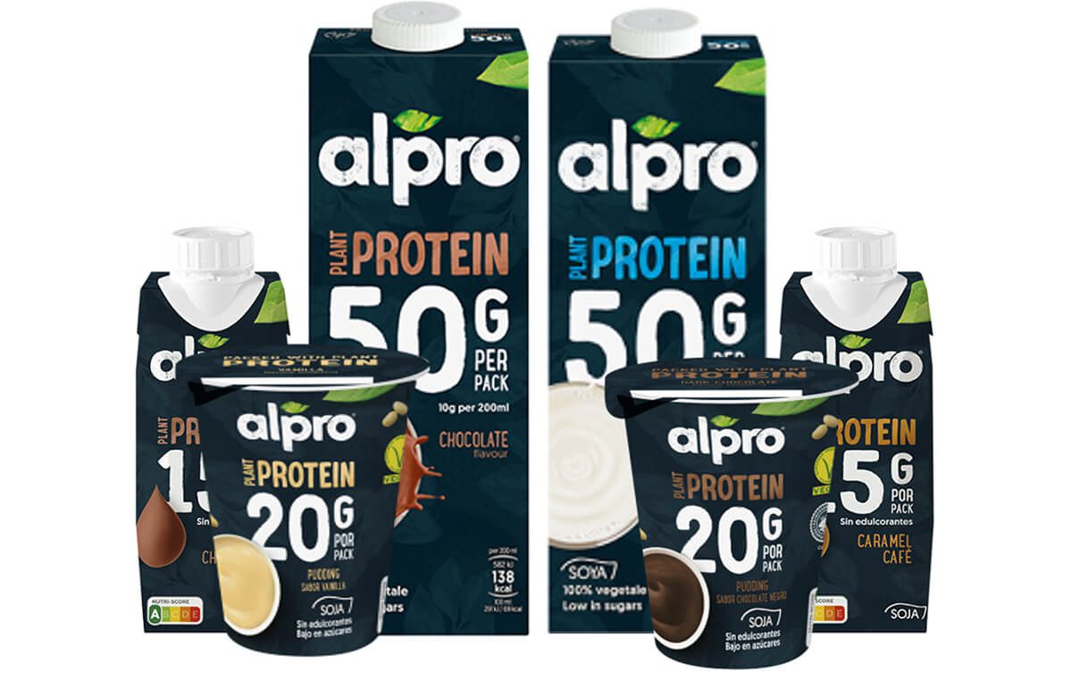 Productos altos en proteína, la apuesta de Alpro