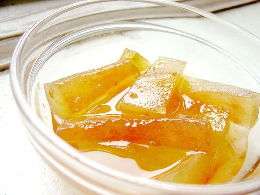 Homemade Watermelon Rind Candy Recipe TheFoodXP