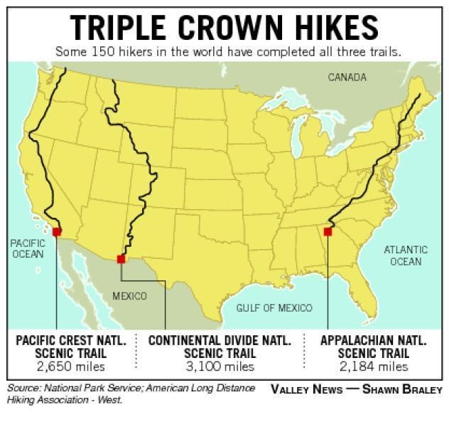 The Triple Crown Of Hiking: 8,000 Miles Of Walking – The Fordham Ram