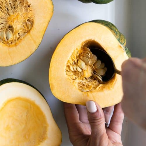 Roasted Acorn Squash - How To Cook Acorn Squash - The Forked Spoon