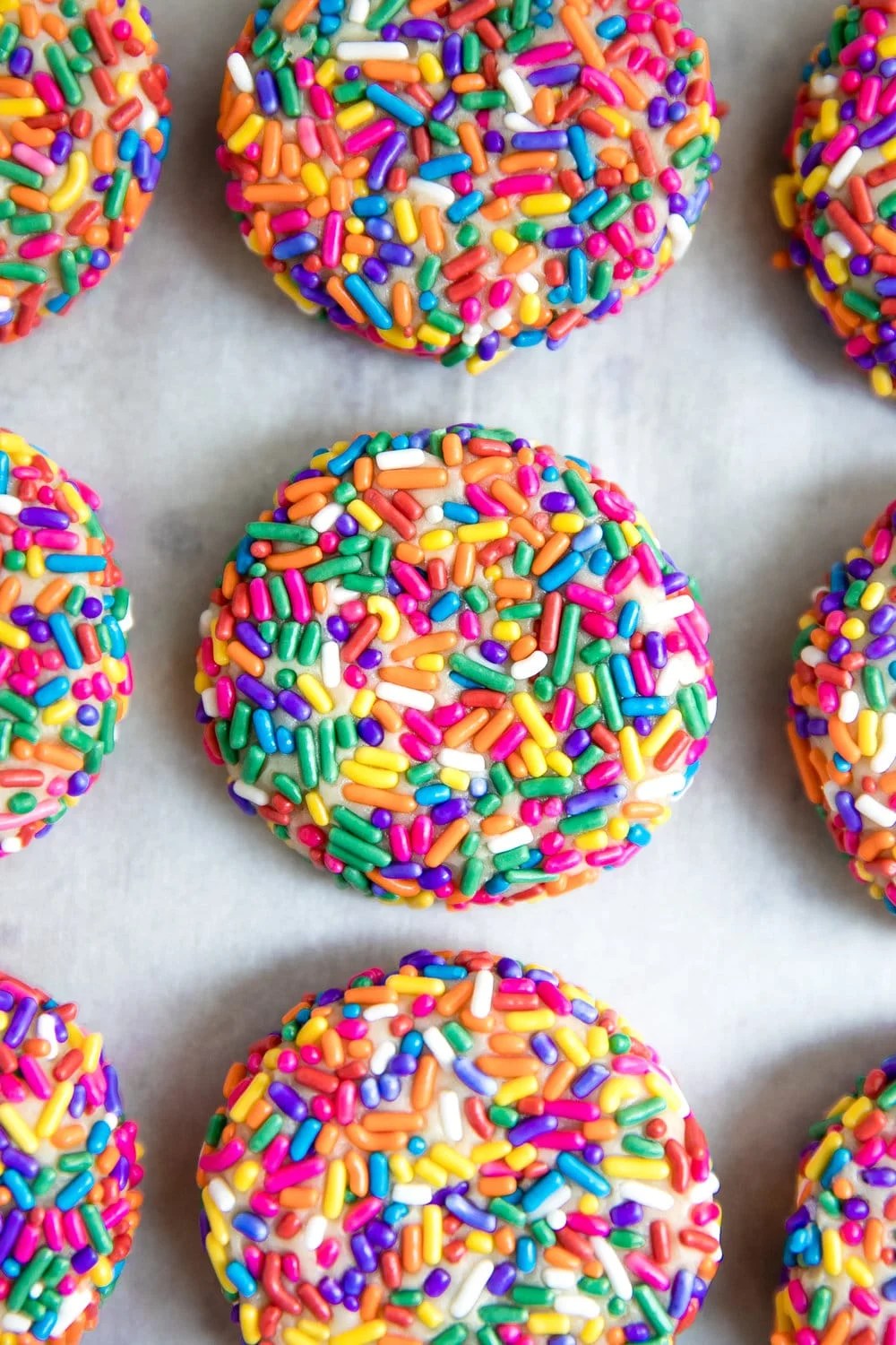 Sprinkle Confetti Cookies The Forked Spoon
