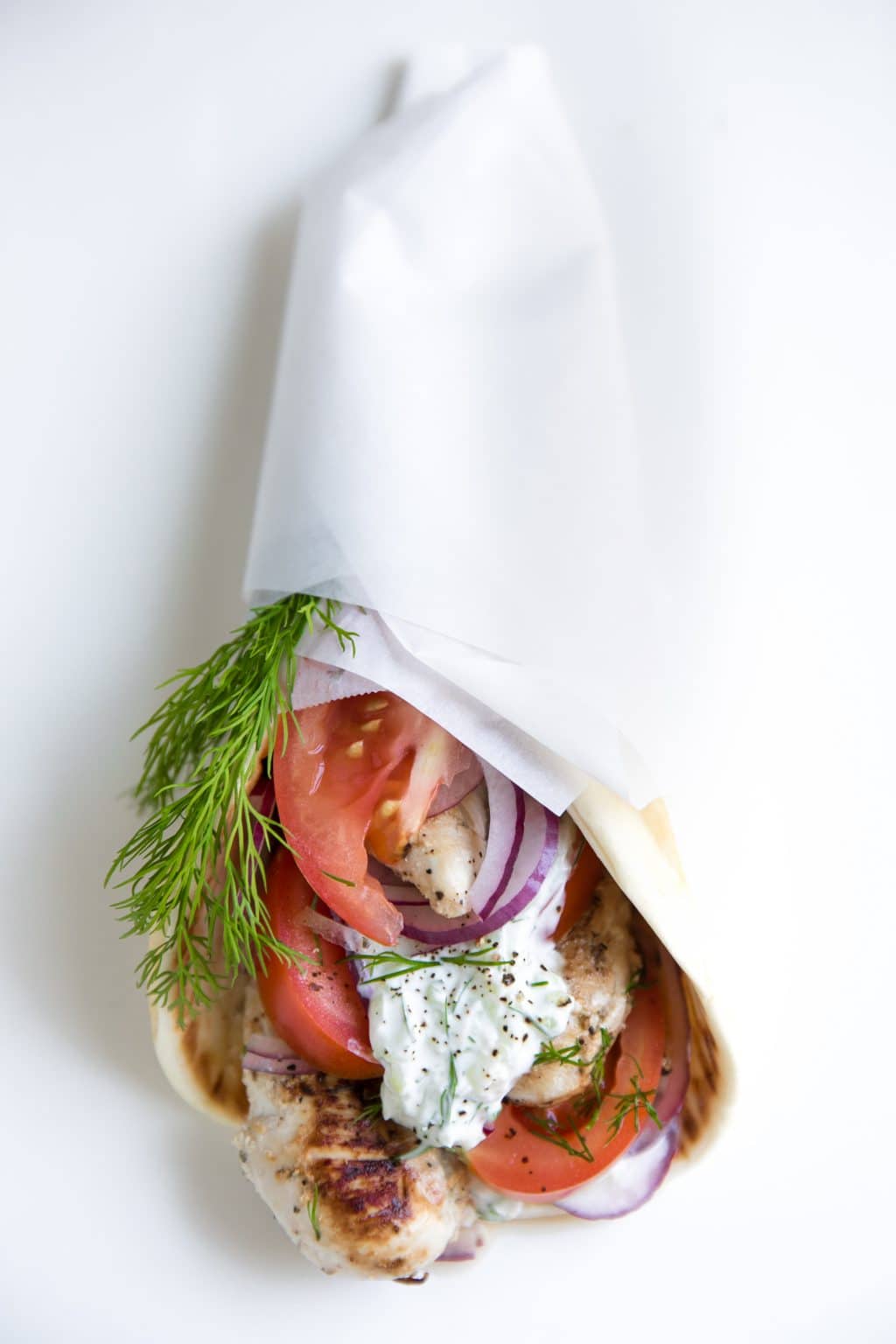 20Minute Chicken Gyros The Forked Spoon