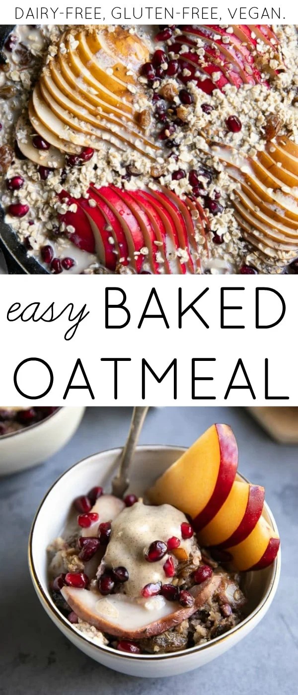 Easy Baked Oatmeal Recipe (DairyFree) The Forked Spoon