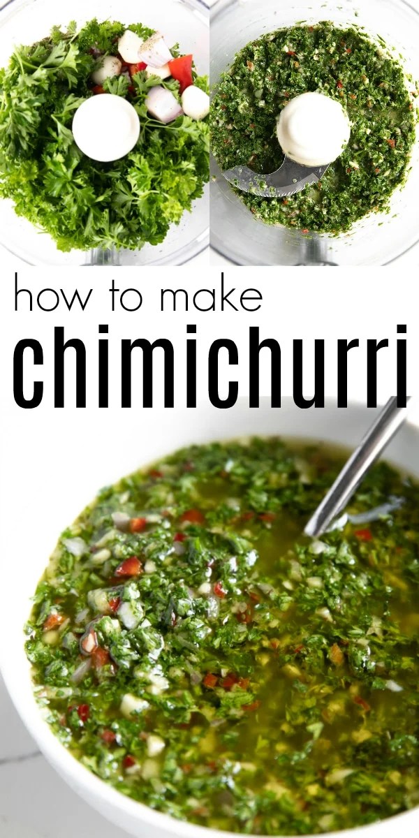 Chimichurri Recipe (How to Make Chimichurri Sauce) The Forked Spoon