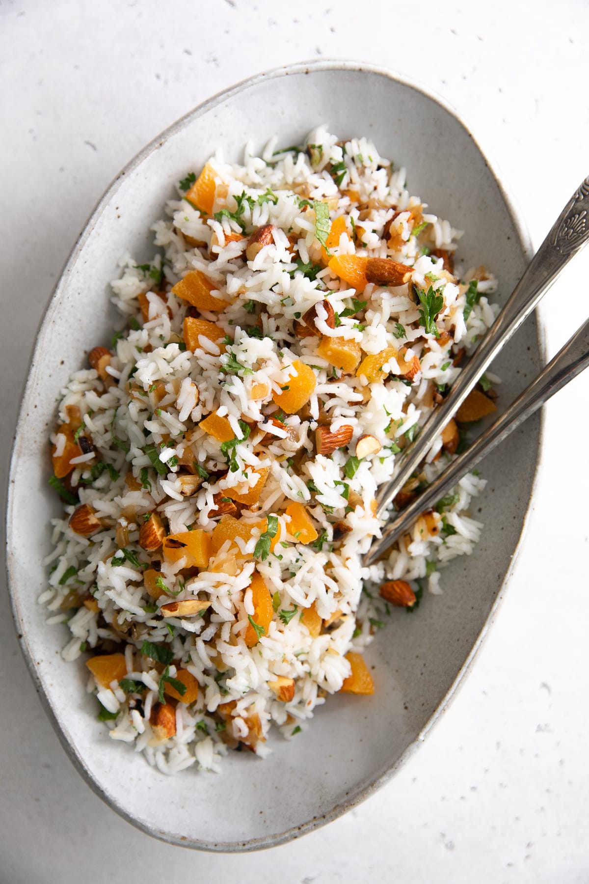 Basmati Rice with Fresh Herbs and Caramelized Onions The Forked Spoon