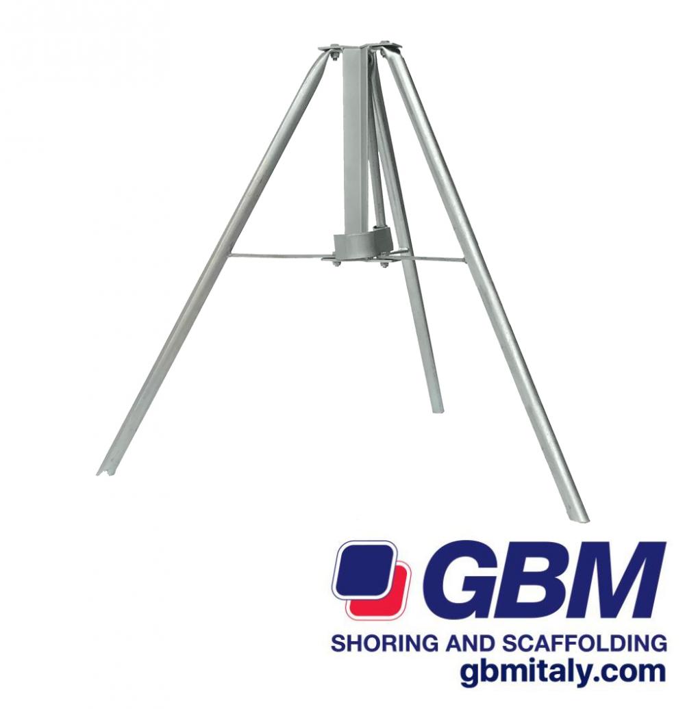 Galvanized universal tripod for props The Formwork Store