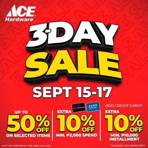 3Day Sale Fort Bonifacio Global City events, attractions, articles