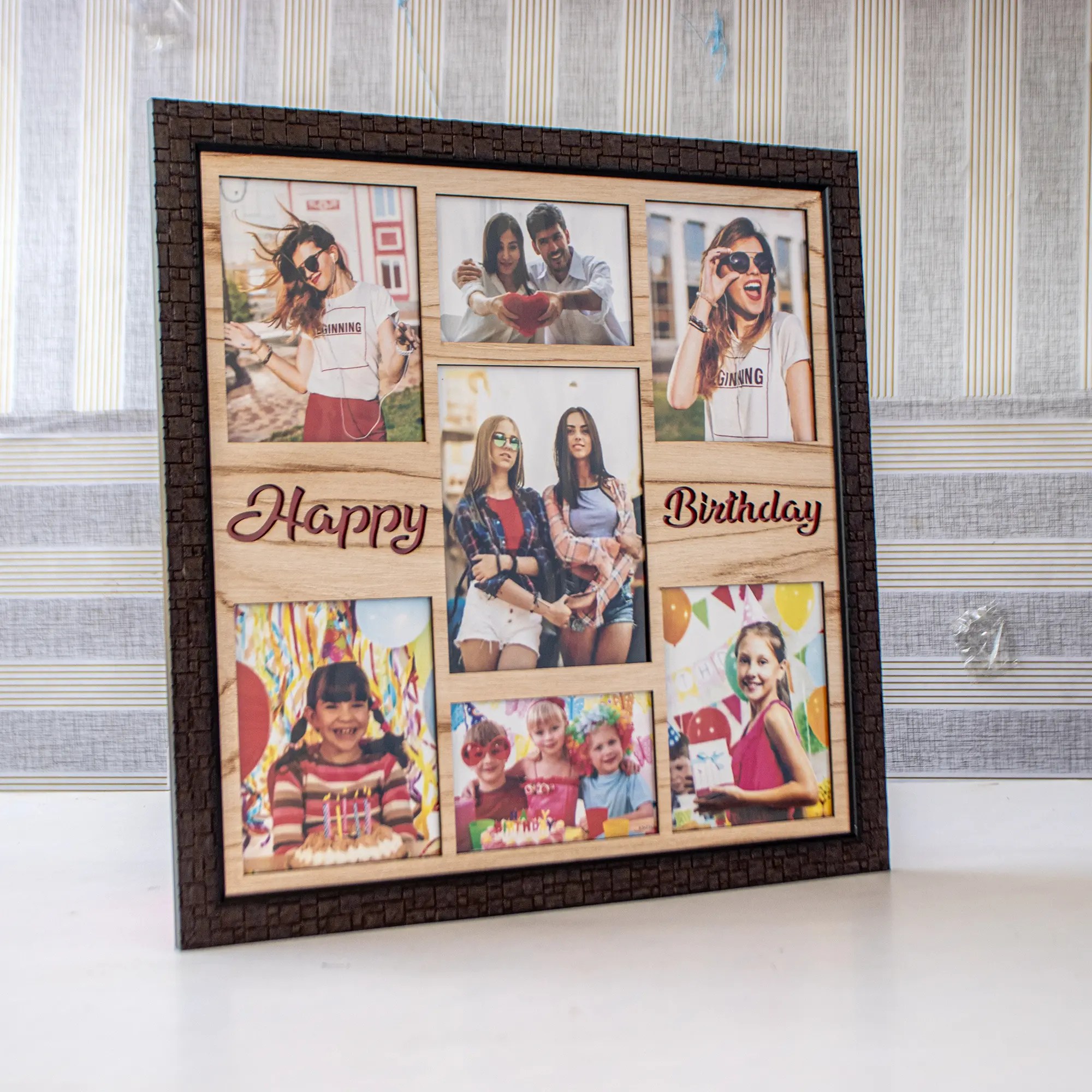 Personalised Happy Birthday Frame The Freaky Kart