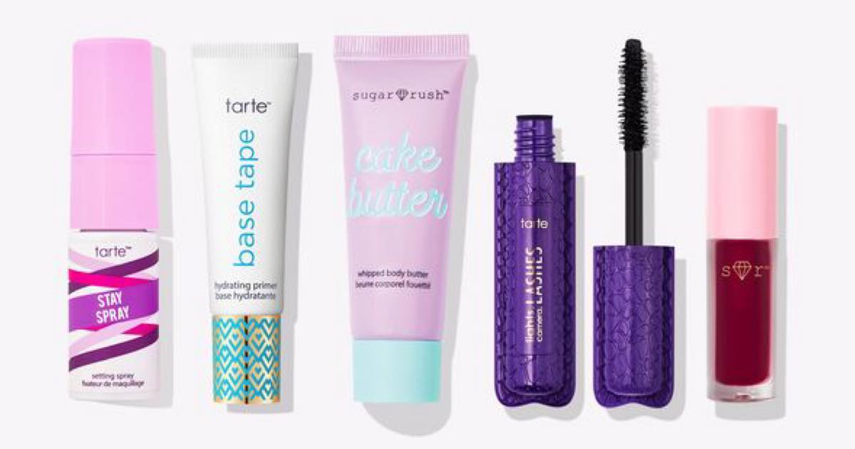TARTE Cosmetics Discounted Makeup Bundles as low as 20 + FREE